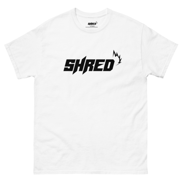 Image produit du t-shirt SHRED en blanc